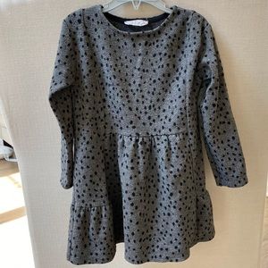 Gray Animal Print Zara Kids Dress